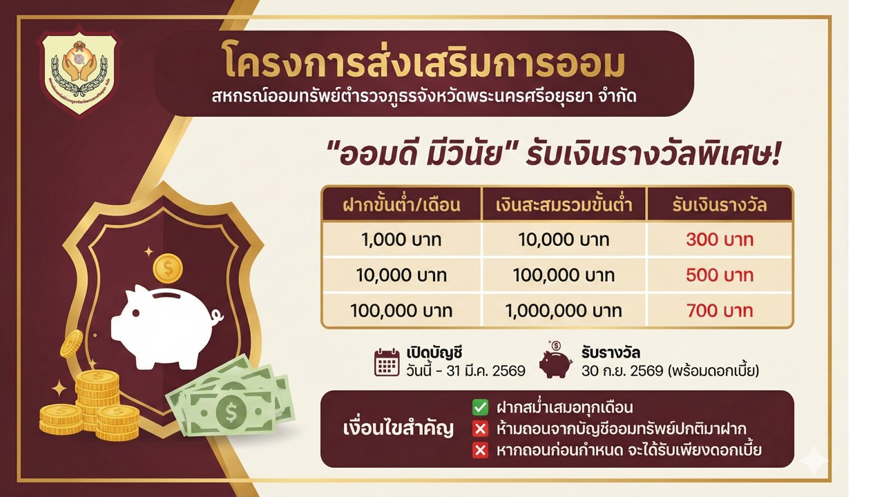 ออมเงิน